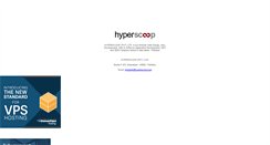 Desktop Screenshot of hyperscoop.com